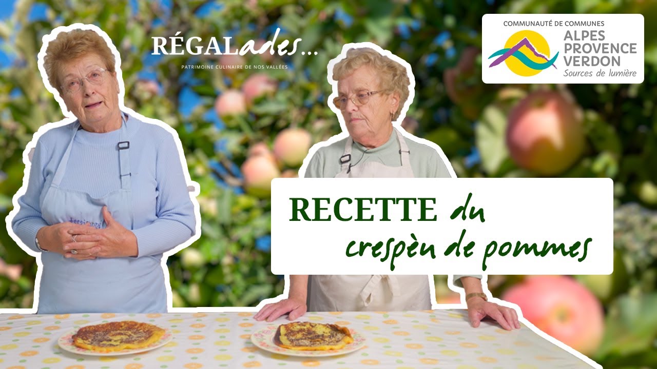 Régalades...Le Crespèu de pommes...