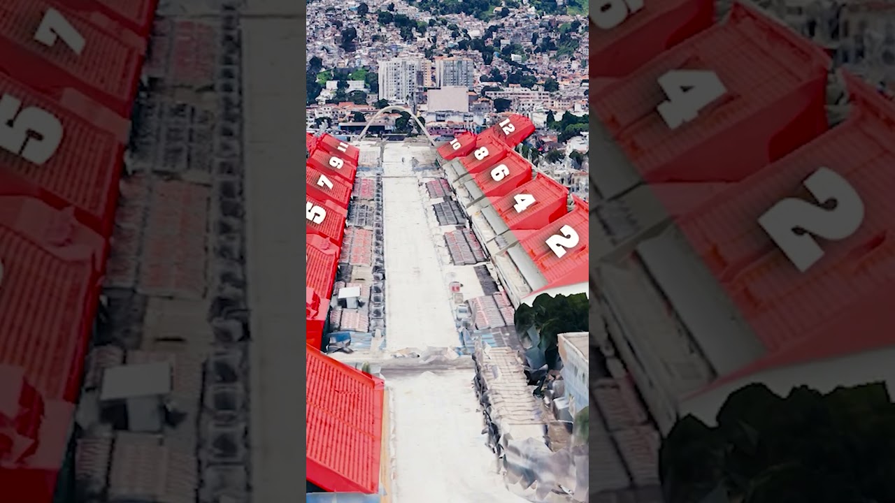 EL SAMBODROMO DE RIO DE JANEIRO #riodejaneiro #carnaval #carnavalrj
