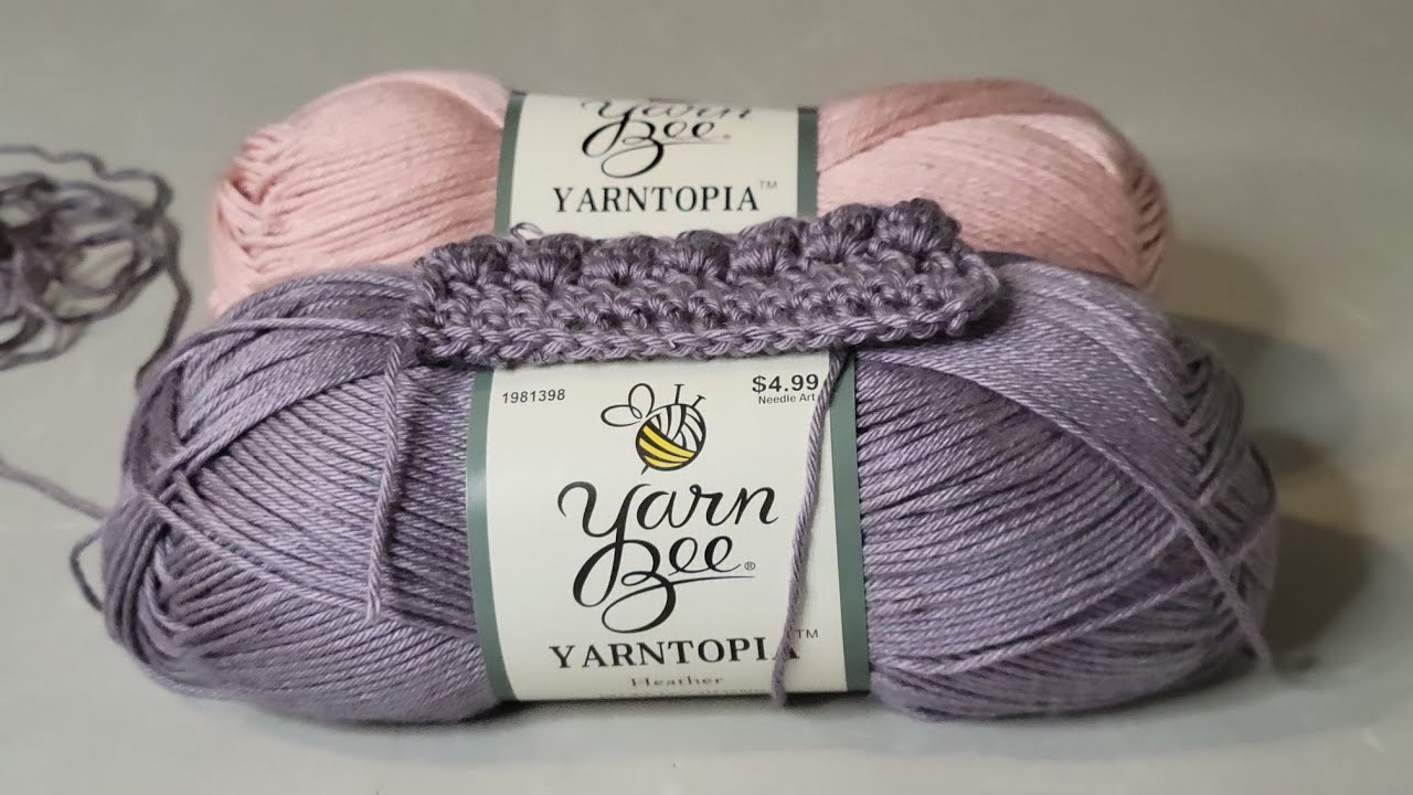 Yarntopia from Hobby Lobby yarn review