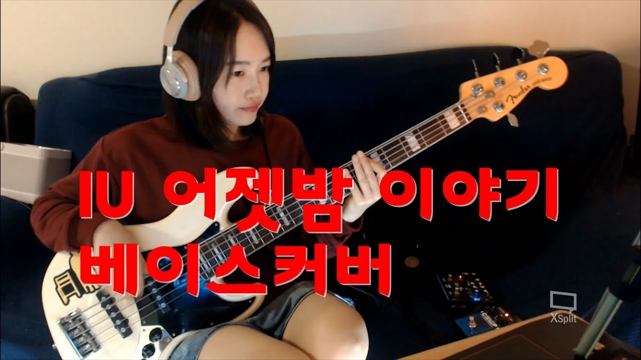 IU어젯밤이야기 Bass Cover
