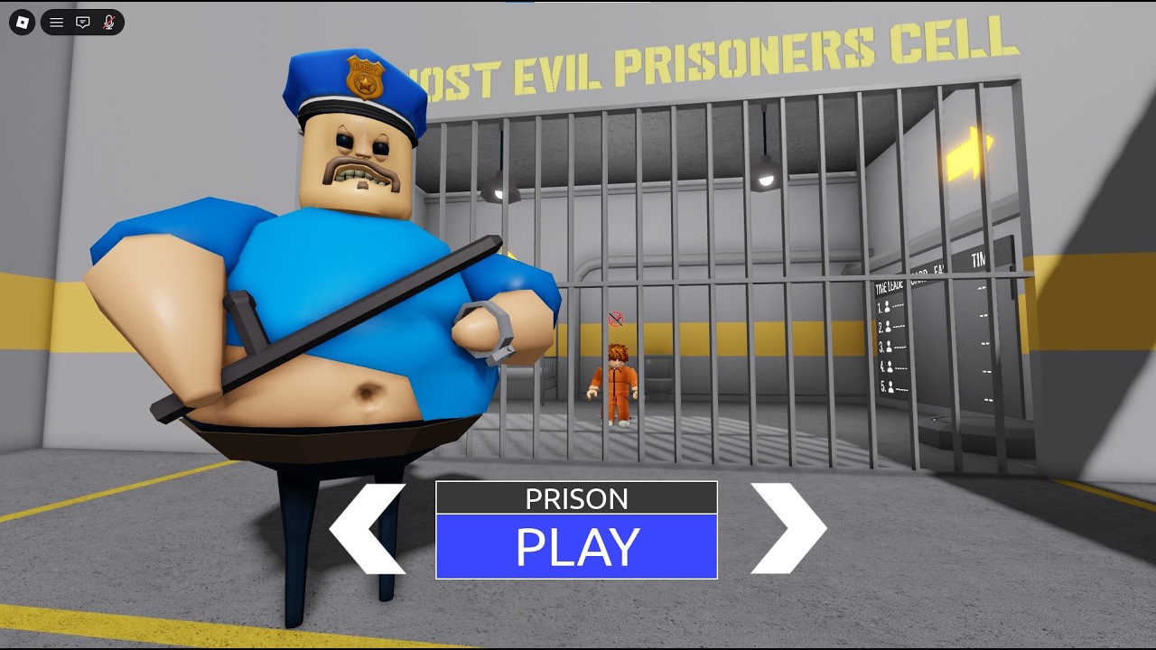 BARRY'S PRISON RUN! OBBY roblox! Gameplay Walkthrough No Gear 4K