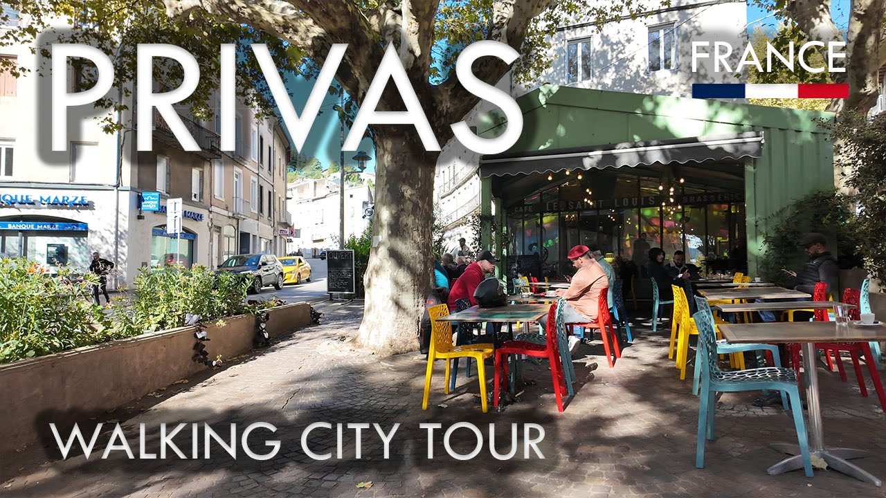 PRIVAS ARDECHE FRANCE WALKING TOUR