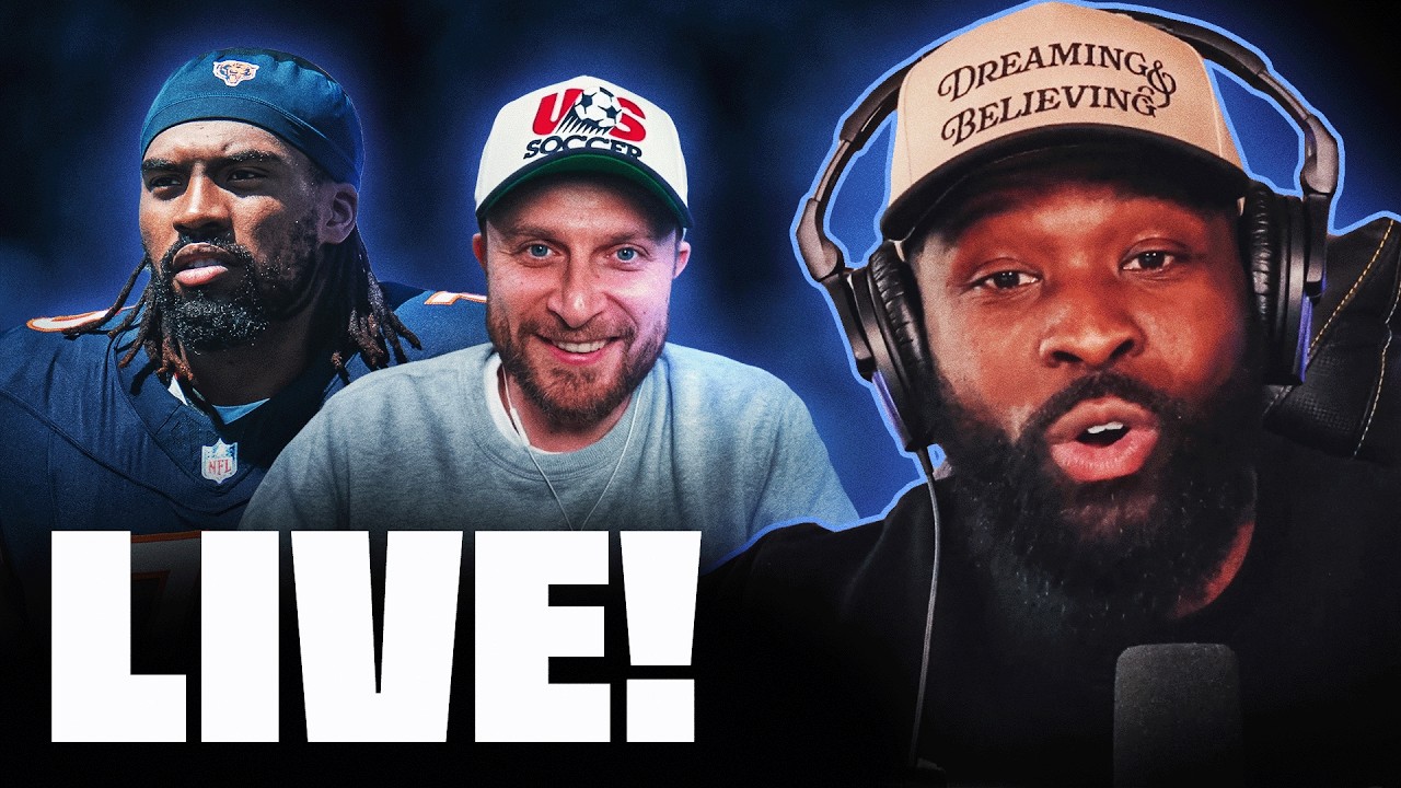 LIVE | THE DRAFT IS RIGHT AROUND THE CORNER (w/ Nick Underhill & Chicago Bears OL Braxton Jones)