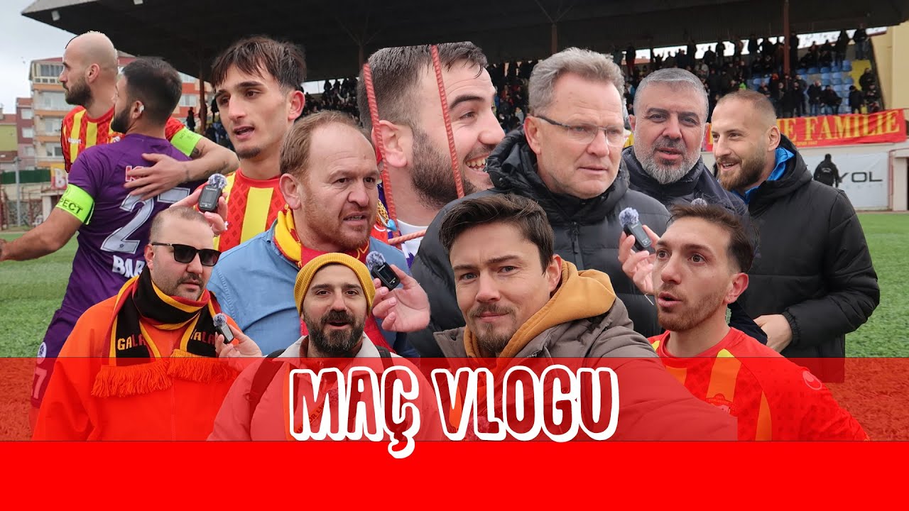 ÇORLUSPOR - GEBZESPOR MAÇ VLOGU I Bölgesel Amatör Lig
