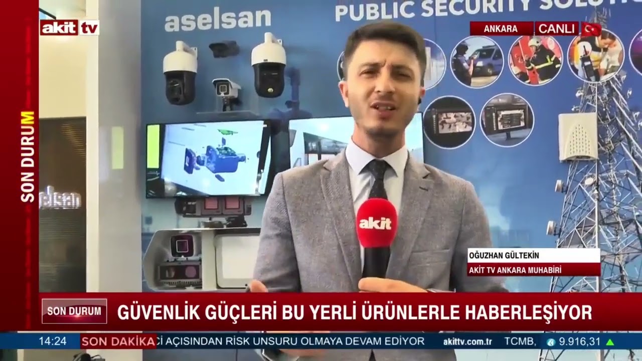 İç güvenlik ekipmanları ATO Congresium'da sergilendi