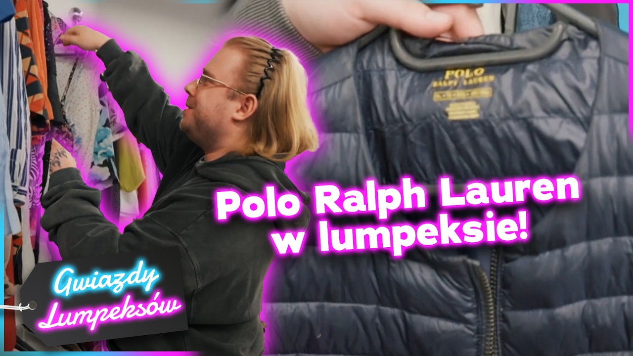 Kamizelka POLO na oficjalniej stronie za 1300 złoty, a W LUMPEKSIE ZA 30 złoty! 👕| Gwiazdy lumpeksów