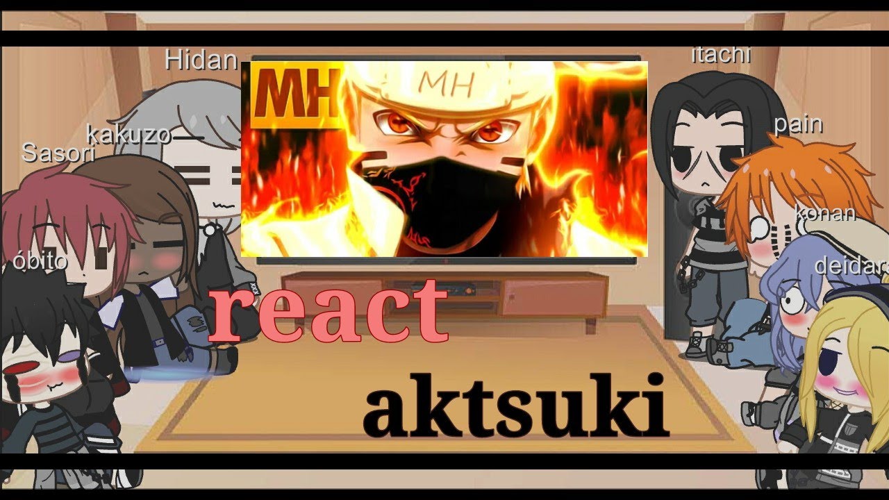 💫akatsuki reagindo ao tipo narutin💖