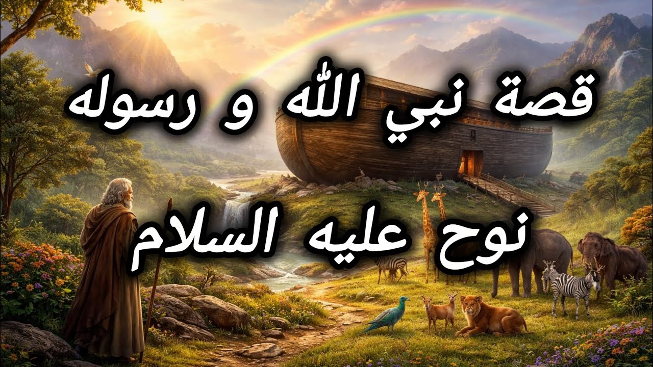 قصة سيدنا نوح عليه السلام  /  أول رسول الله إلى البشر