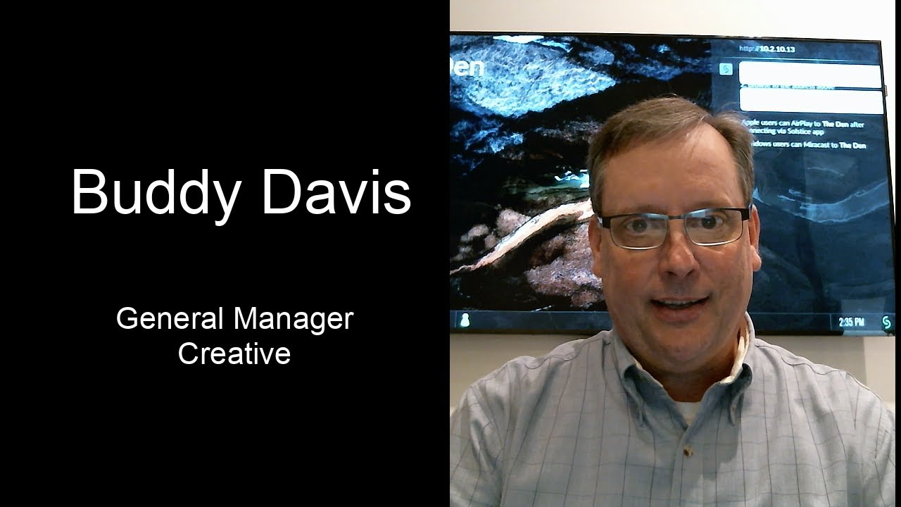 JA Career Speakers - General Manager at Creative - Buddy Davis