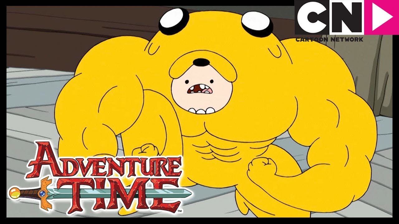 Adventure Time | Jake Tries on the Finn Suit | Cartoon Network