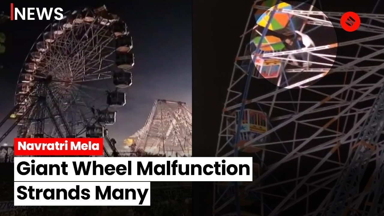 Delhi Navratri Mela 2023: Giant Wheel Malfunction Resolved Safely, Legal Action Initiated