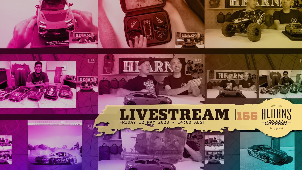 EP155 #askHearnsLive weekly hobby show.