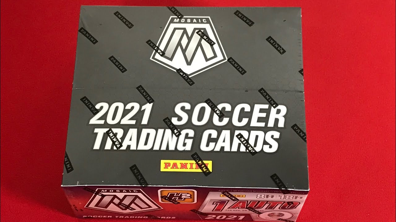 The Best Panini Chrome Set? - Panini 2021 Mosaic UEFA Soccer H2 Hobby Box: Auto #&rsquo;d to 10!