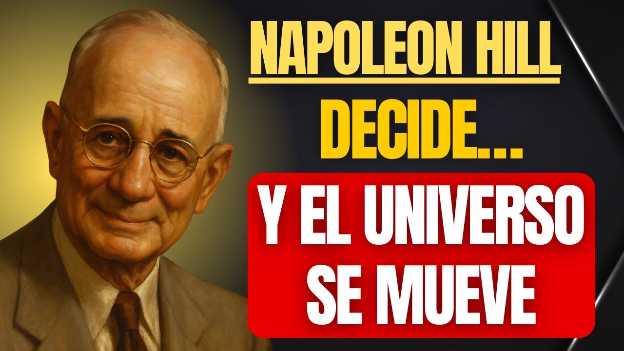 Una sola decisi&oacute;n interna puede hacer que todo a tu alrededor cambie de lugar | Napoleon Hill