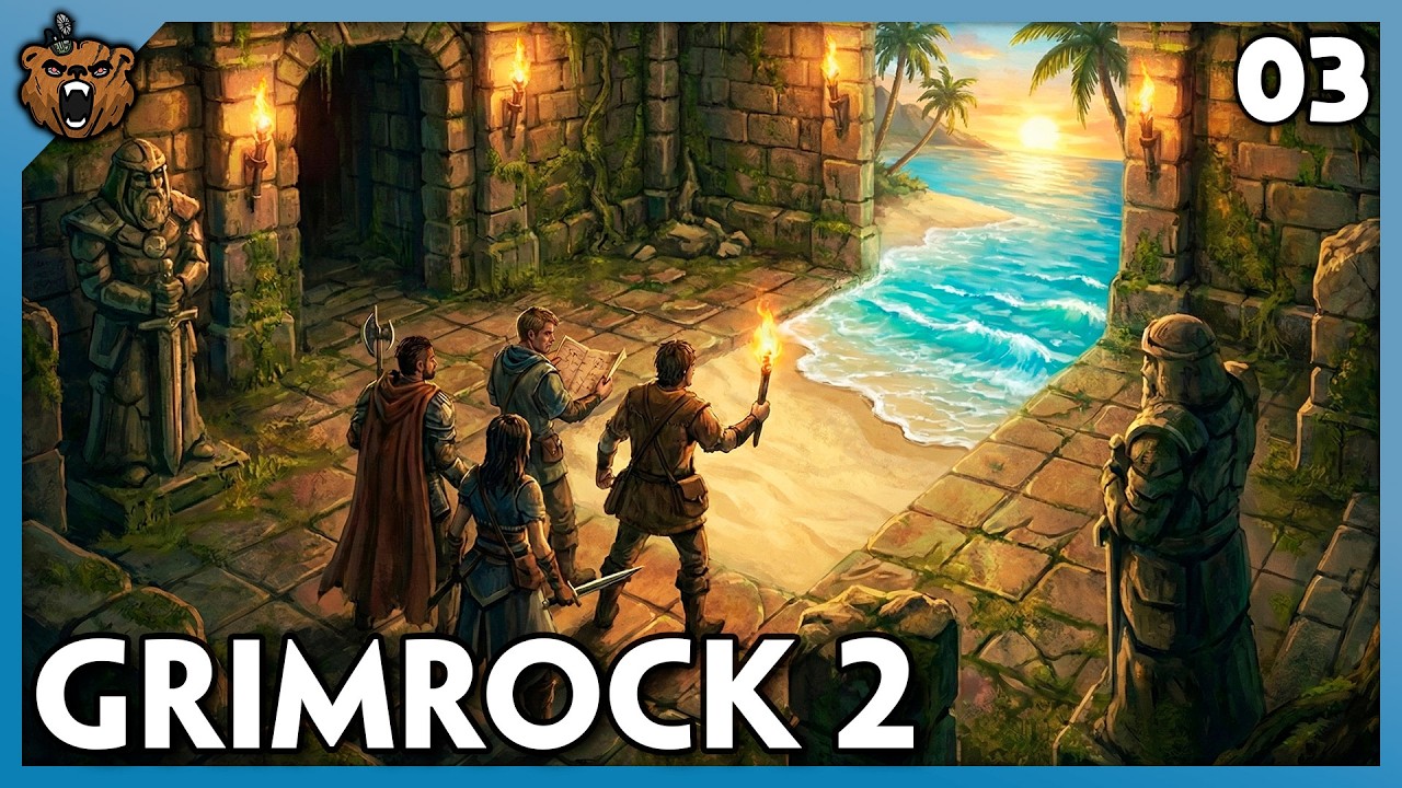O que pode dar errado com um BAÚ? | Grimrock 2: Lost City #03 | 4K PT-BR