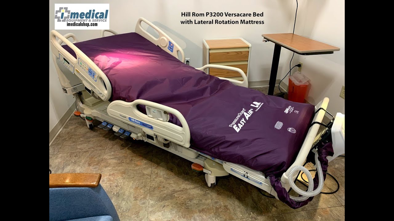 Hill Rom P3200 Veracare Bed with Lateral Rotation Air Mattress