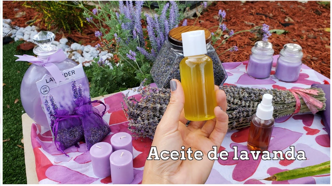 Como hacer aceite de la lavanda