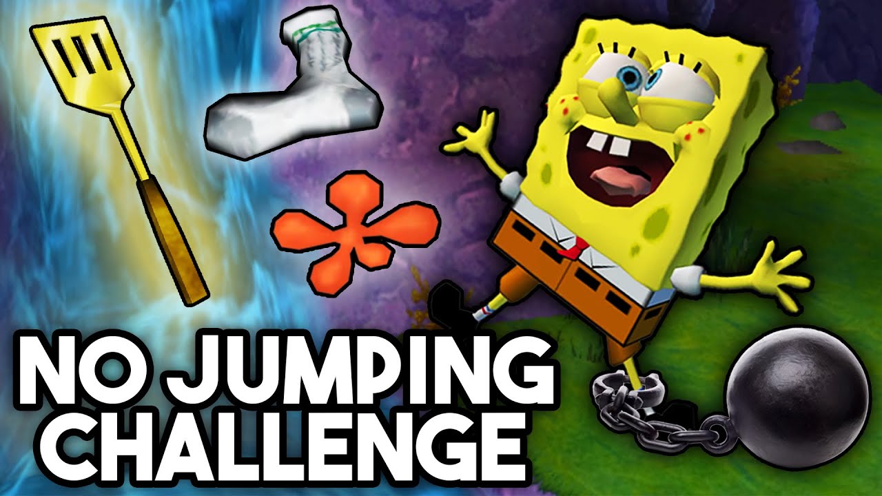 Can You Beat Battle for Bikini Bottom Without Jumping?