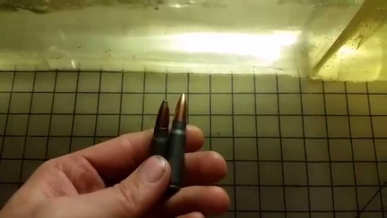 7.62x39 TulAmmo Soft Point vs. Hollow Point Ballistic Gel