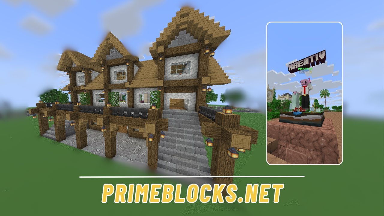 NEU: Kreativ-Server ist da! 🎉 Mit WORLDEDIT & krassen Features – Primeblocks.net