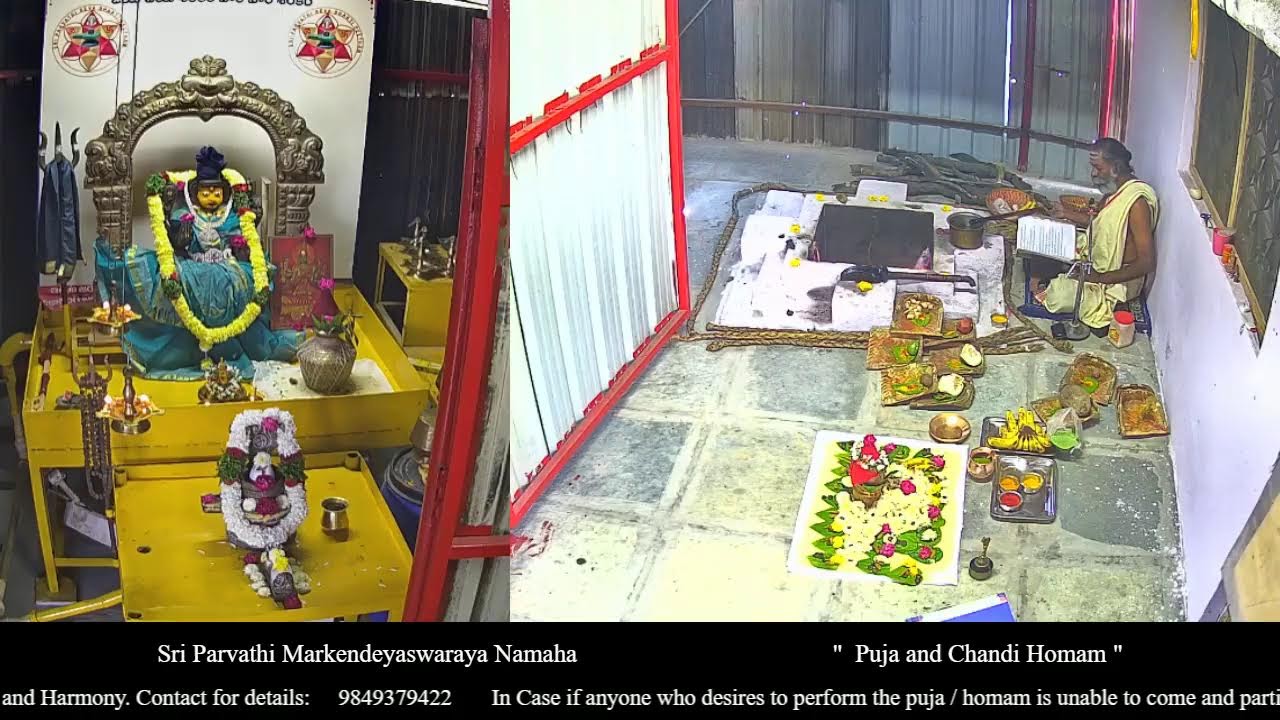 Puja and Chandi Homa