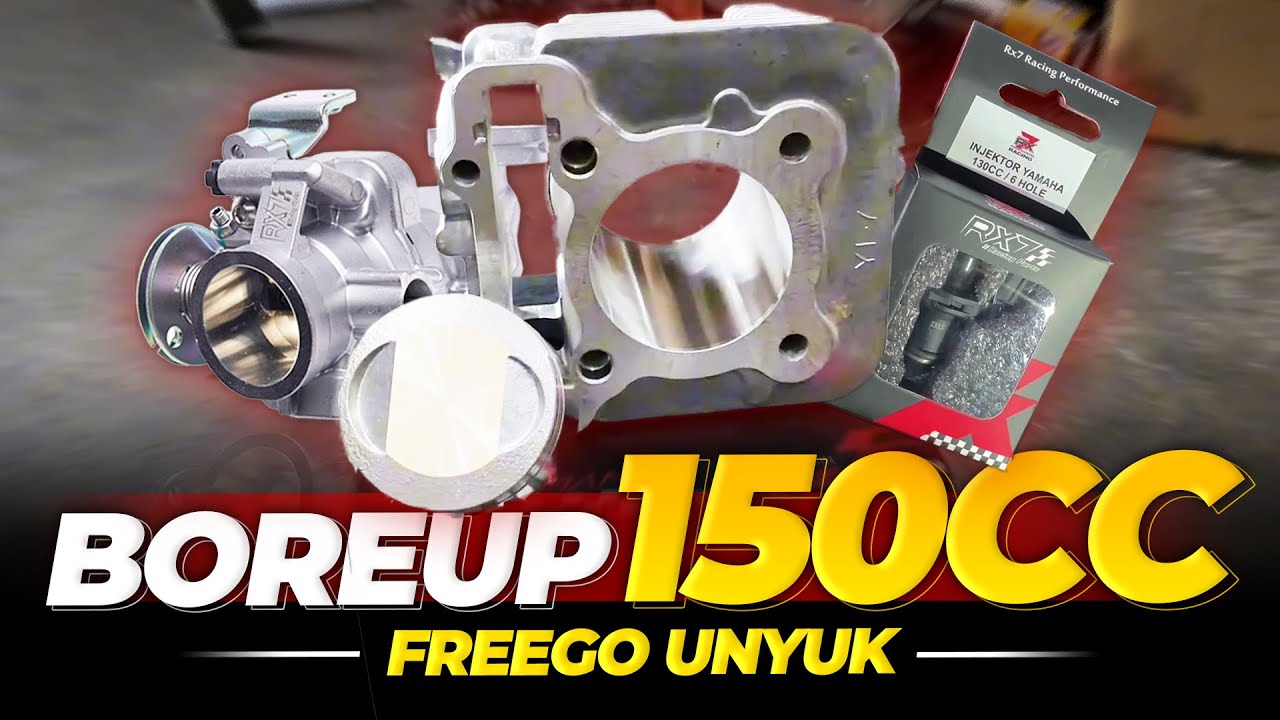 Part 2 | Boreup Yamaha Freego ke 150CC | Berapa HP yak?