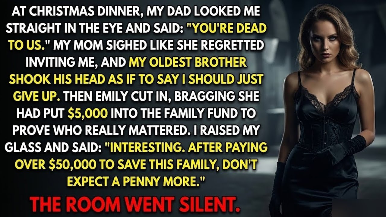 “You’re Dead to Us,” My Dad Told Me at Christmas Dinner—So I Said One Thing That Silence