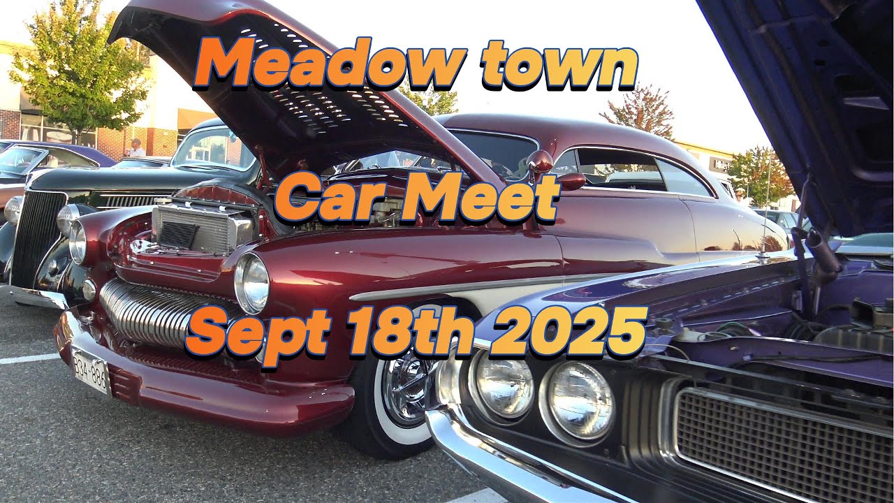 Выставка классических автомобилей Meadowtown, 18 сентября 2025 г.