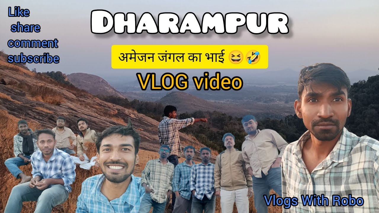 Dharampur Vlog Video Bhot maze Kiye Guys 🤣😆#Youtubevlog #Trendingvlog #vlogswithrobo 