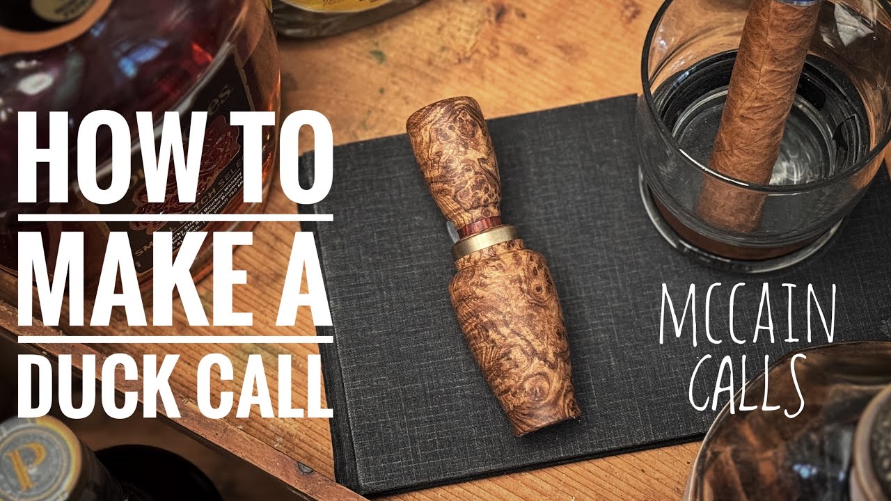 How to Make a Duck Call | Step-by-Step Guide