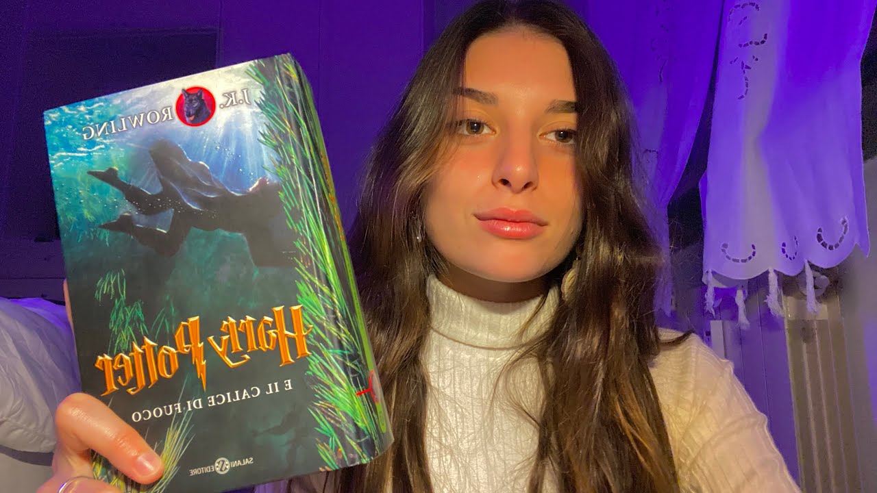 ASMR ITA| Vi leggo un passo di Harry Potter (whispering&camera brushing)🧡🧹⚡️