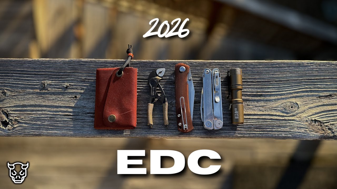 My New Year EDC Pocket Dump