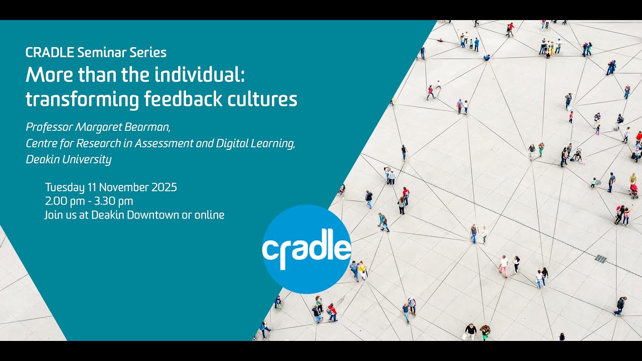 CRADLE Seminar Series 2025 #5: Transforming feedback cultures