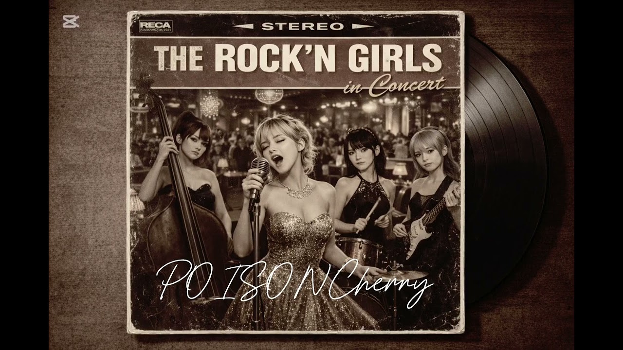 【50s Rockabilly Female Vocal】POISONCherry／The Rock 'n' Girls#ロカビリー#rockabilly
