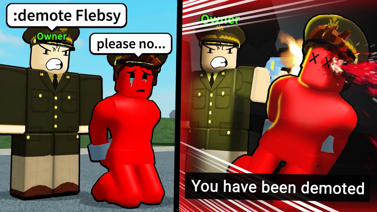 They REMOVED my Roblox Army ADMIN..