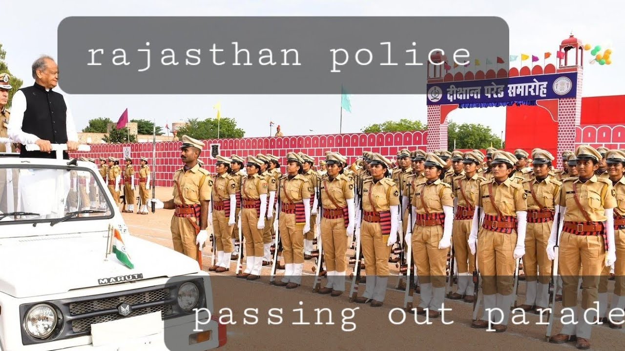 Passing out ceremony of Rajasthan Police Sub-inspectors at Rajasthan Police Academy,Jaipur