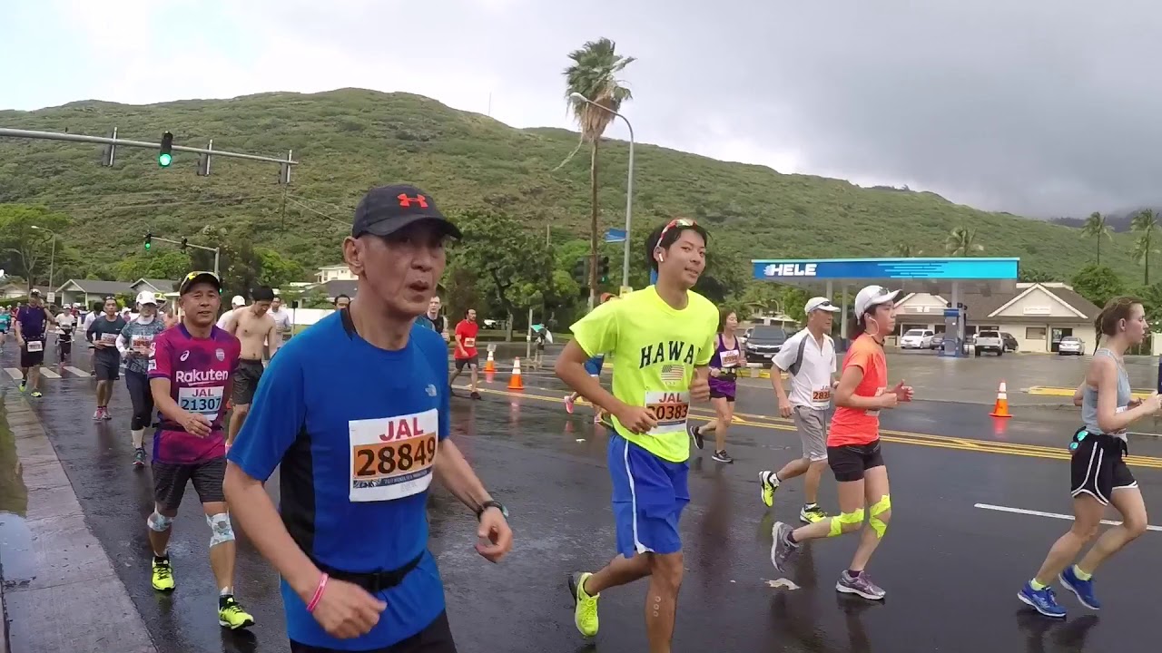 45th honolulu marathon gopro4 black with removu s1