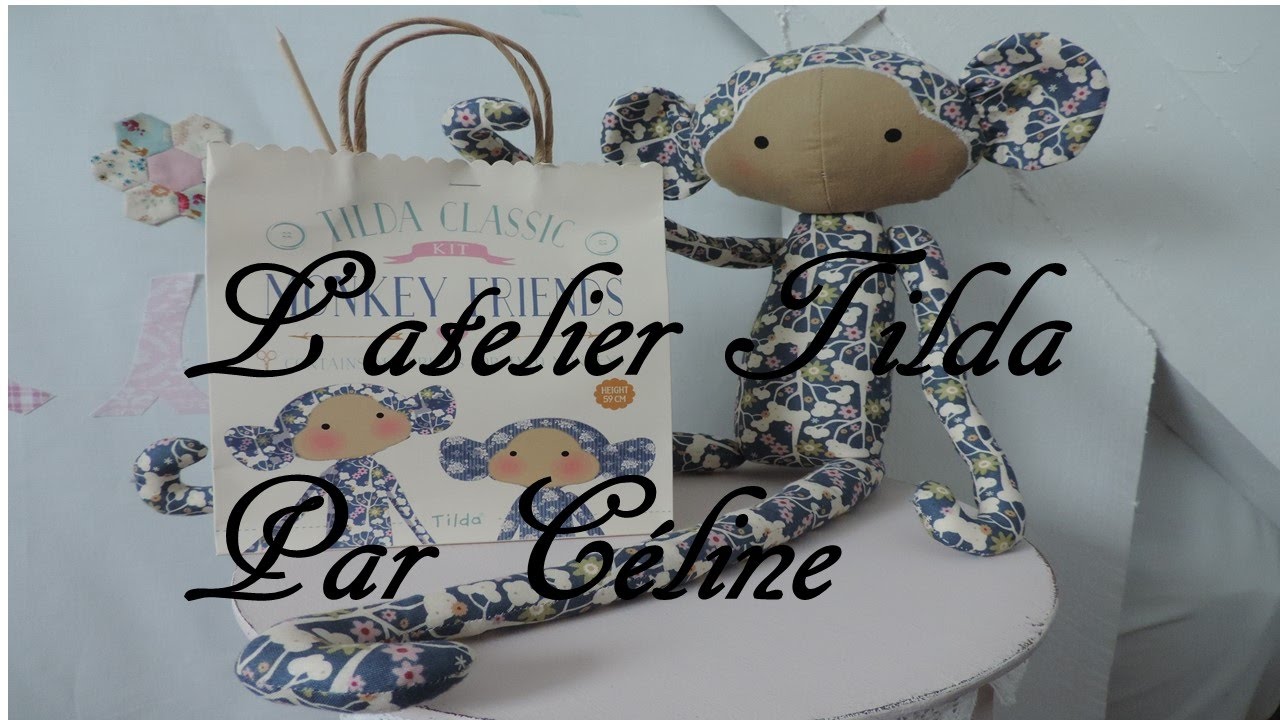 TILDA faire le monkey HOOK de chez Tilda-