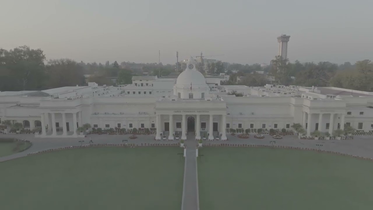 IIT  Roorkee Drone View | Stock Footage | Free HD Video | 4k Copyright Free Video