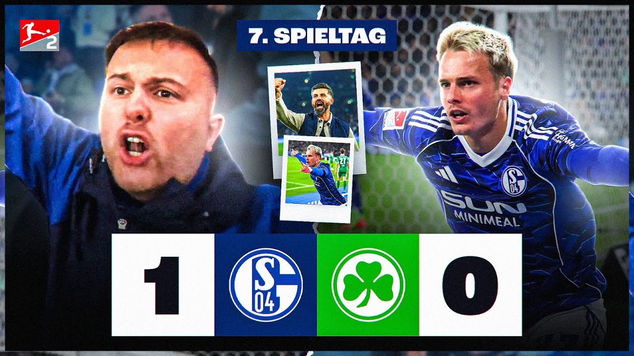 HOCHVERDIENTER SIEG 💙 Schalke 04 vs Greuther Fürth STADION VLOG 🏟