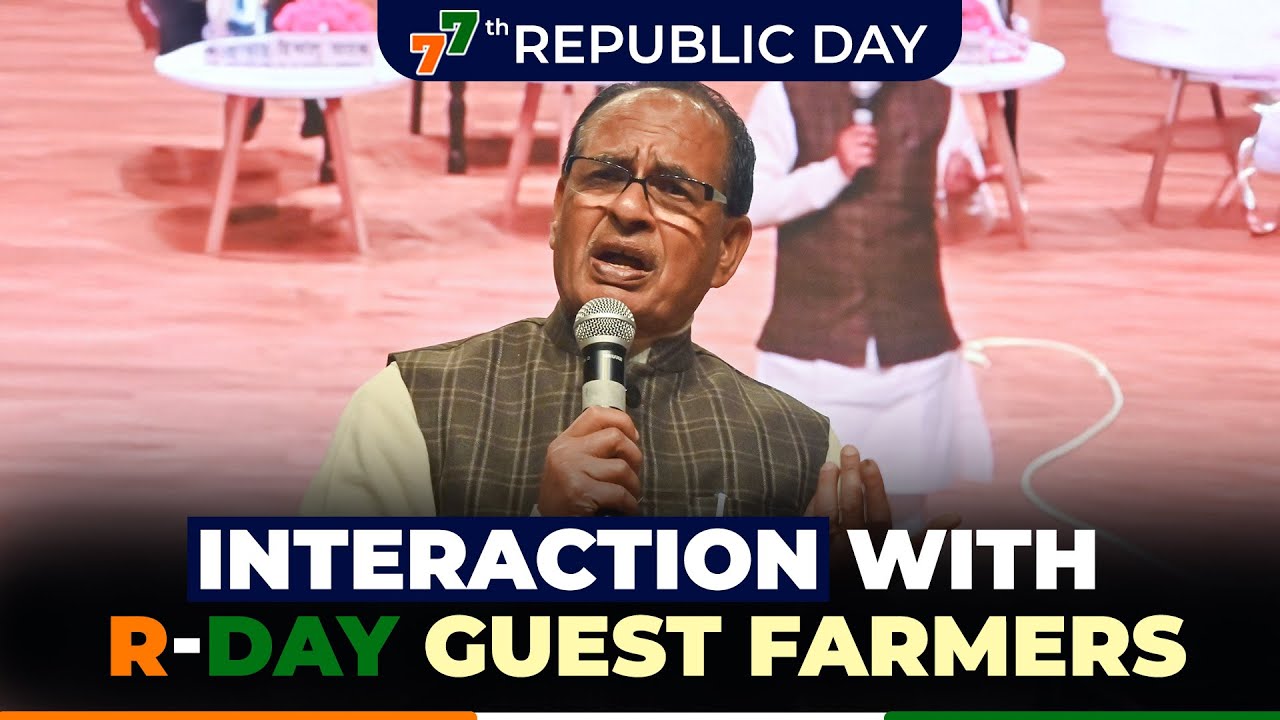 LIVE: Union Agriculture Minister Shivraj Singh Chouhan interact with Republic Day Guest farmers