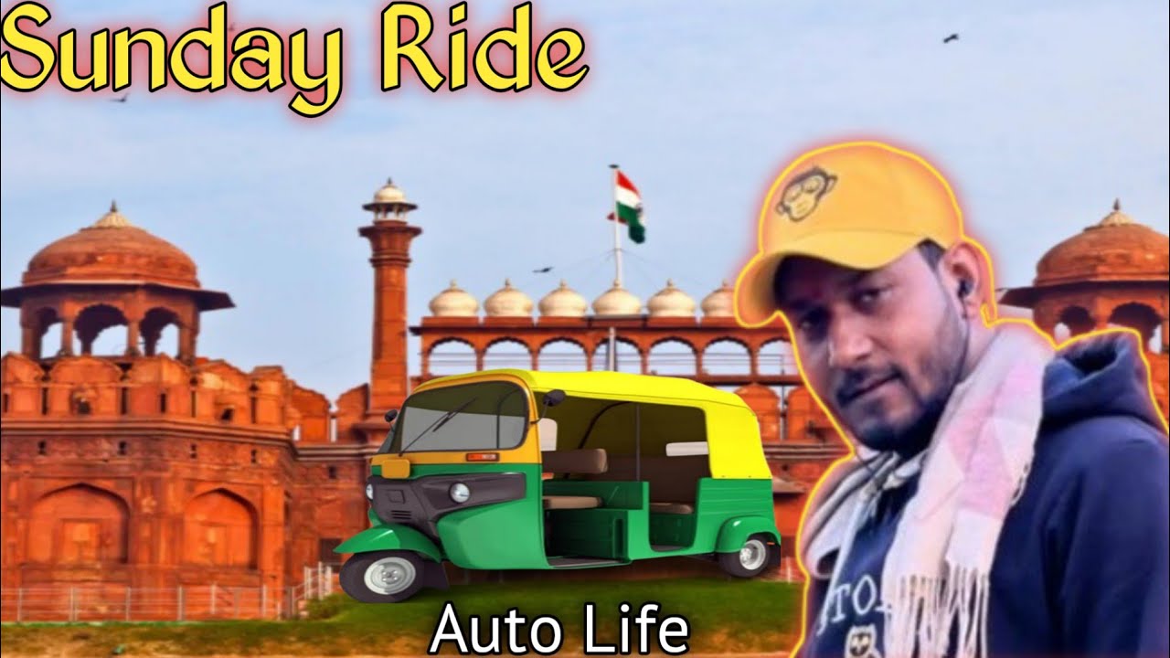 Sunday Ride in Delhi 🚖 | Real Auto Driver Life | Weekend Earning Vlog
