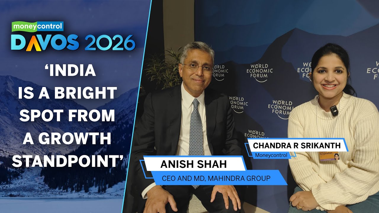 Davos 2026 | Anish Shah on India Growth, EVs, AI & Mahindra’s Expansion Plans