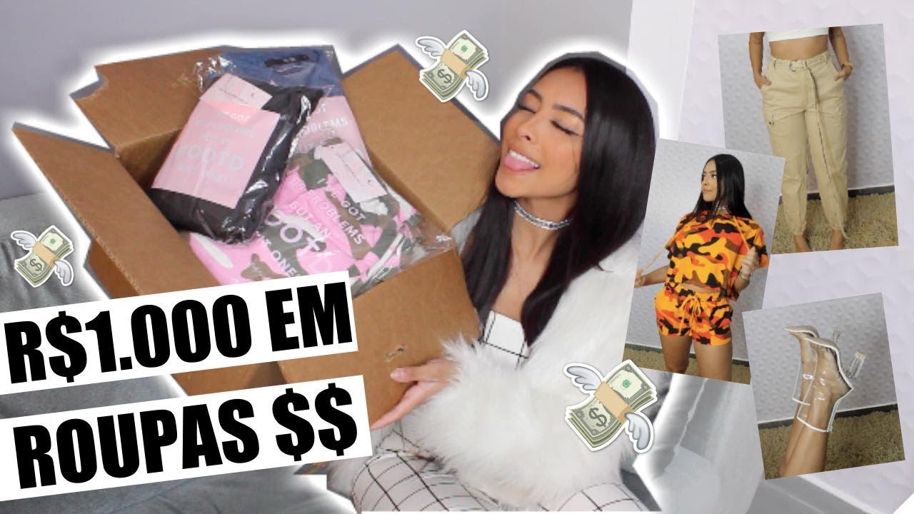 FASHION HAUL: MIL REAIS EM ROUPAS DA GRINGA! $$$