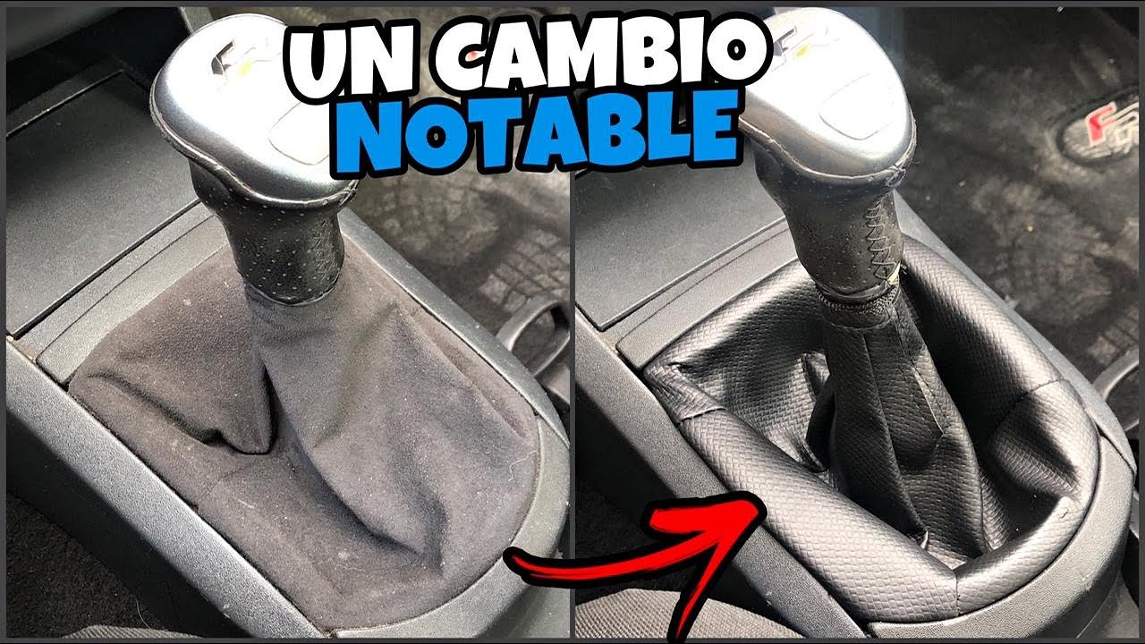 COMO CAMBIAR LA FUNDA DE LA PALANCA DE CAMBIOS DE UN SEAT IBIZA 6L / SEAT MOTOR.