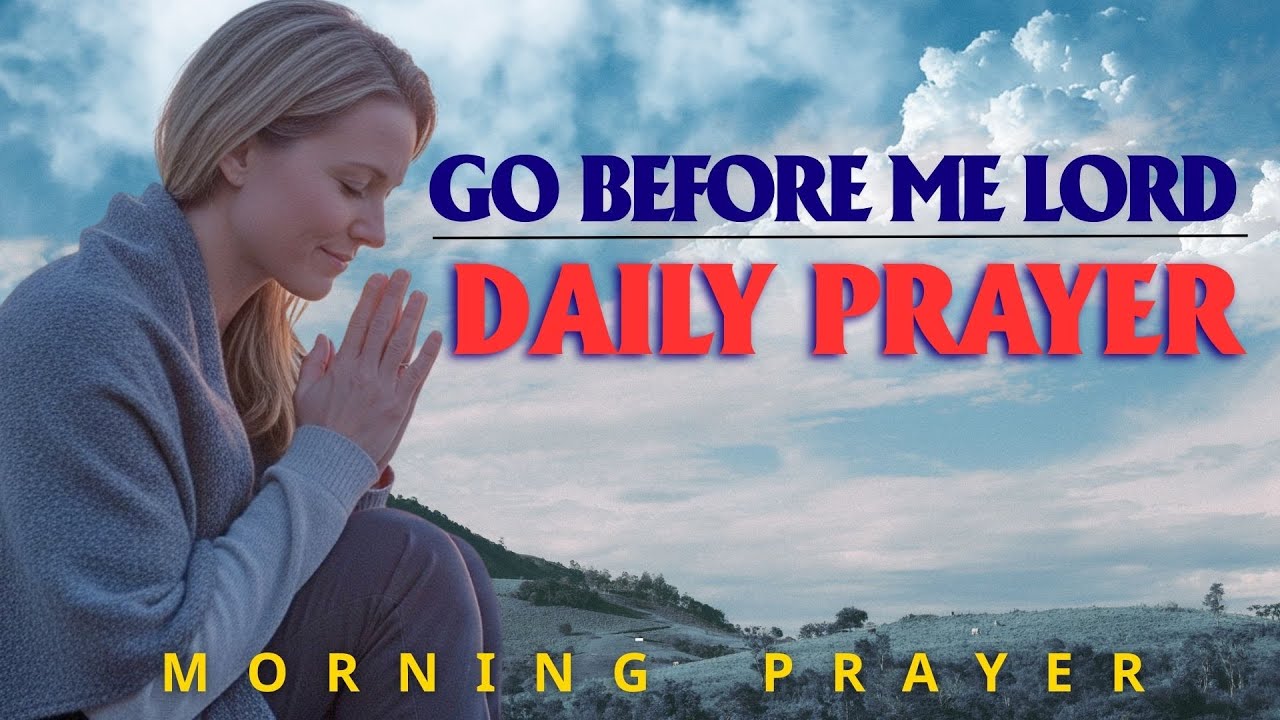 Trust God More and Worry Less | A Blessed Morning Prayer | Morning Prayer