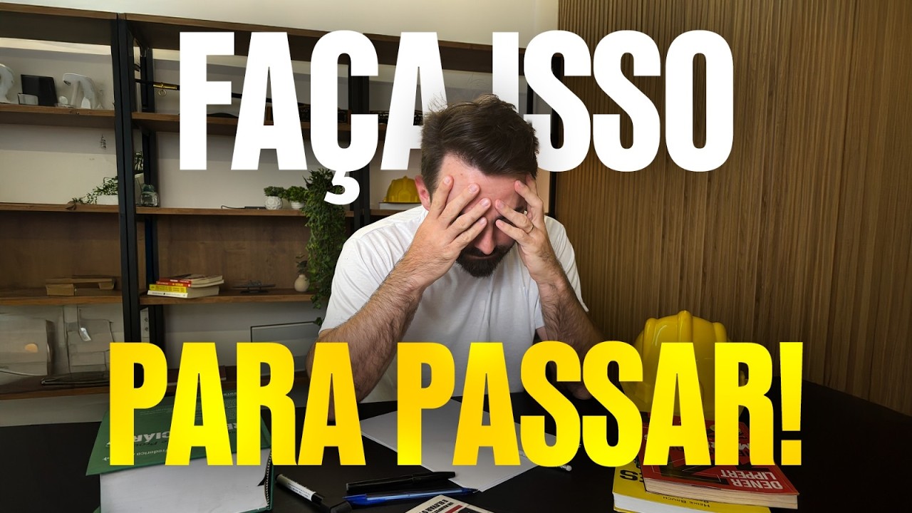 5 DICAS PARA ESTUDAR PARA O CONCURSO DA PETROBRAS EM 2026!