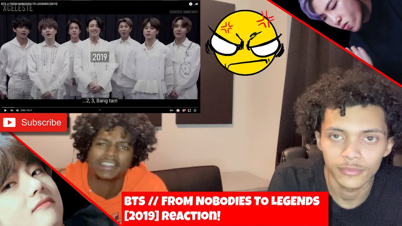 BE YOURSELF ! AMERICANS REACT TO BTS // FROM NOBODIES TO LEGENDS [2019]