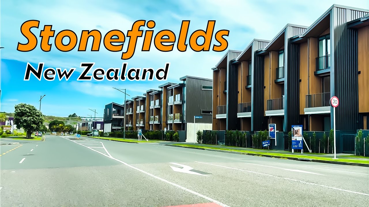 Stonefields : A Modern Suburb in Auckland, New Zealand | 4K