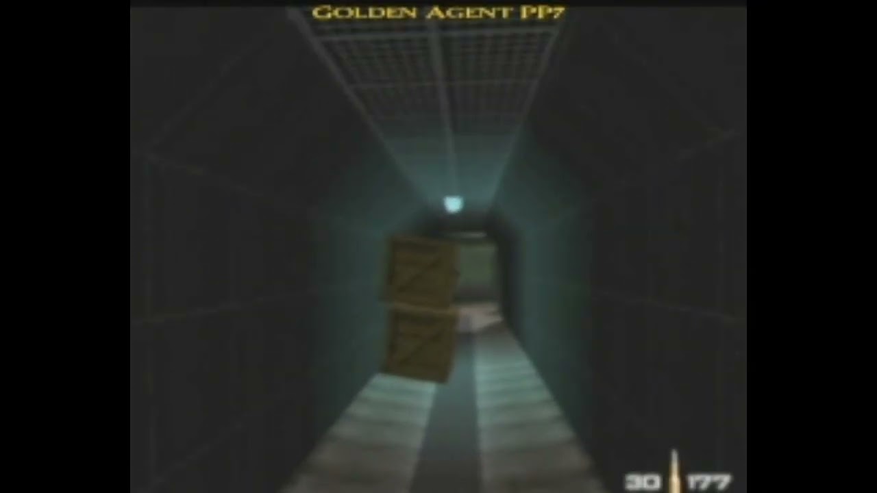 Dam Agent - Clearing the whole level (Goldeneye 007 on N64)